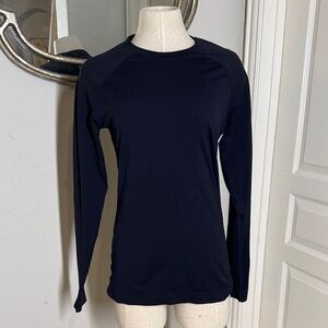 Figs seamless blue long sleeve medium